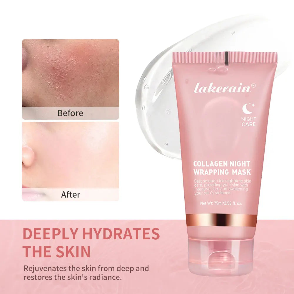 Korean Deep Collagen Mask Peel Off Mask Face Anti Wrinkle Lifting