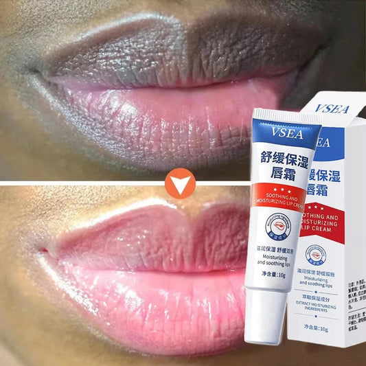 Retirer le baume à lèvres foncé, exfoliant à lèvres rose éclaircissant et estompant rapidement les lèvres